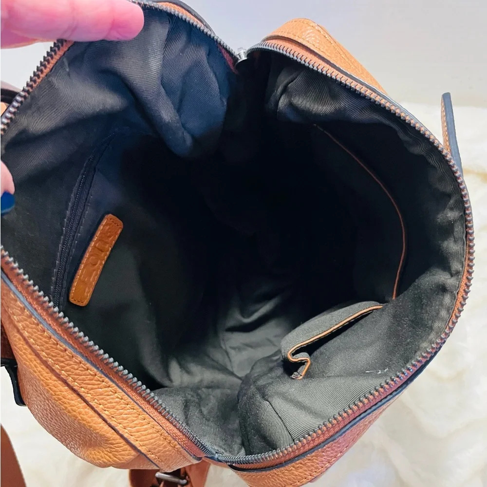 S-ZONE Women Genuine Leather Backpack Casual Convertible Shoulder Bag Purse